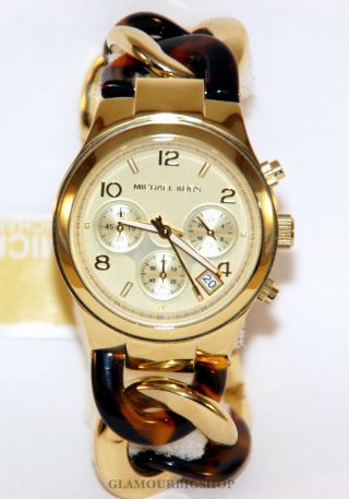 Michael Kors Mk4222 Uhr Damenuhr Armbanduhr Edelstahl Gold Analog Quarz Bild