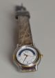 43297 - Damen Armbanduhr (ca.  2,  5cm) - Seiko Quartz - Datum - Lederarmband Armbanduhren Bild 1