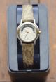 43297 - Damen Armbanduhr (ca.  2,  5cm) - Seiko Quartz - Datum - Lederarmband Armbanduhren Bild 5