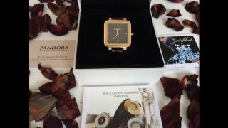 Pandora Grand C Damen Armbanduhr Mit 103 Diamanten,  0,  51 Karat,  Gold Neu&ovp Bild