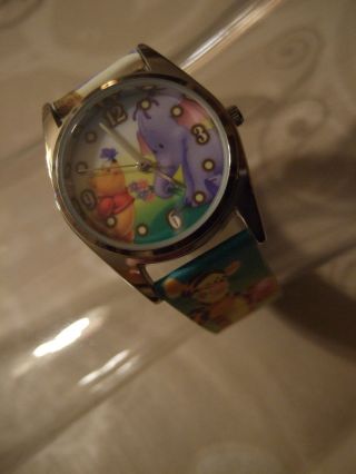 Top Disney Winnie Pooh Puuh Kinder Uhr Kinderuhr Armbanduhr Bild