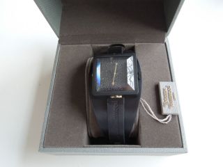 Vivienne Westwood Damen - Armbanduhr Cube Ii Analog Leder Schwarz Vv008mbkbk Watch Bild
