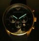 Emporio Armani Herren Uhr Ar5905 Chronograph Schwarz,  Rosegold Armbanduhren Bild 6