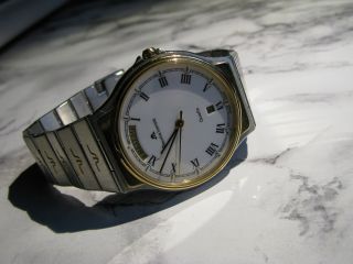 Maurice Lacroix Armbanduhr Mit Tages Und Datumsanzeige Mit Quarzwerk Swiss Made Bild