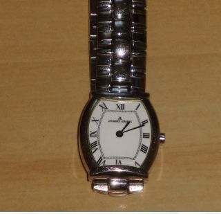 Jaques Lemans Uhr,  Stainless Steel,  Batterie,  Ovale Form,  Spangenverschl. ,  Damen Bild