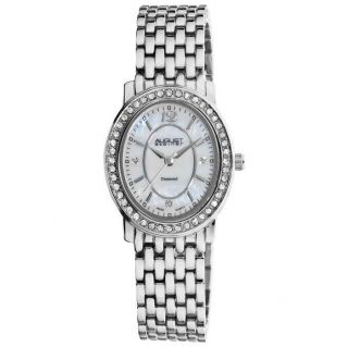 August Steiner As8043ss Blendend Diamant Oval Armband Frauen Uhr Bild