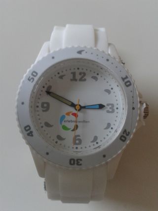 Armbanduhr,  Weiß,  Mit Batterie,  Von Erlebnis Welten Bild
