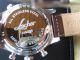 Laco Lacher Rechenscheibenchronograph Stoppuhr 5 Atm Wasserdicht Echtlederband Armbanduhren Bild 8