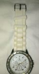 Uhr Von Crystal Blue,  Weiß Mit Silber Armbanduhren Bild 1