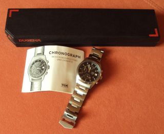 Armbanduhr,  Chronograph,  Tcm,  In Geschenke - Box,  Und Unbenutzt Bild