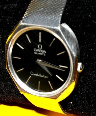 Omega Quarz Constellation Armbanduhr Bild