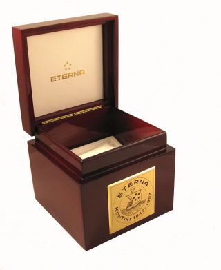 Luxus Uhrenbox Edelholz Schatulle Schuckkästchen Gediegene Geschenkbox Bild
