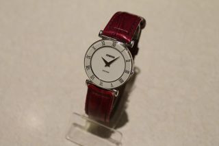 Jowissa Swiss Made Damenuhr Schweizer Uhr Armbanduhr Weiss Bild