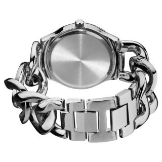 Armbanduhr Damen Akribos Tag Datum Gmt Zeit Twist Kette Mode Uhr Ak531ss Bild