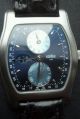 Roamer 3231 Handaufzug Regulateur Tonneau Mondphase Zeigerdatum Eta Peseux 7040 Armbanduhren Bild 2