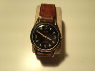Mauthe Herren Armband Uhr,  Handaufzug,  Top,  Selten,  Vw 100 00 Kilometer Bild