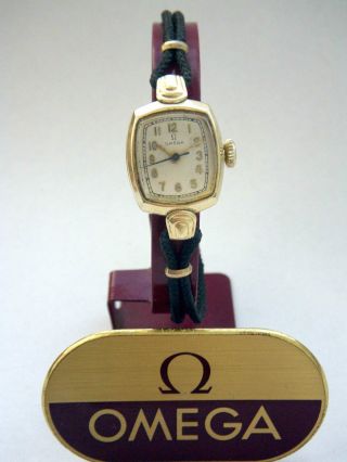 14k Gold - Filled Vintage Omega Damenuhr Cal 252 Ladies Wristwatch Damenarmbanduhr Bild