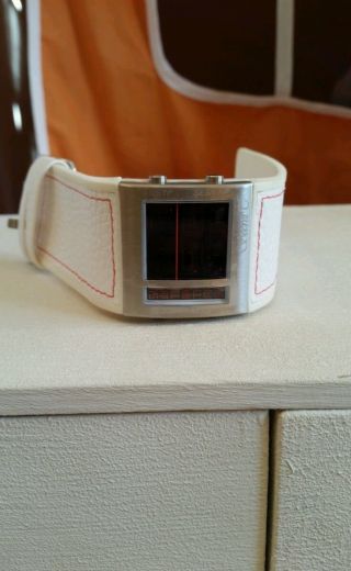 Digital Armband Uhr Unisex Weiss Bild