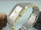 Junghans Quartz Stahl / Gold Herrenuhr Armbanduhren Bild 2
