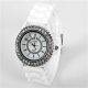 Modische Damenuhr Silikon Armbanduhr Strass Trend - Uhr Geschenkidee (u - D46) Armbanduhren Bild 1