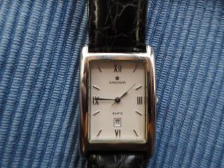Junghans Uhr Mineralglas - 3 Bar Datumsanzeige Damenarmbanduhr Bild