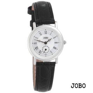 Jobo Damen - Armbanduhr Quarz 925 Sterling Silber Schweizer Ronda - Werk Silberuhr Bild
