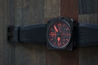 Bell & Ross Br01 - 94 Limited Edition 500 Stck.  Red Bild