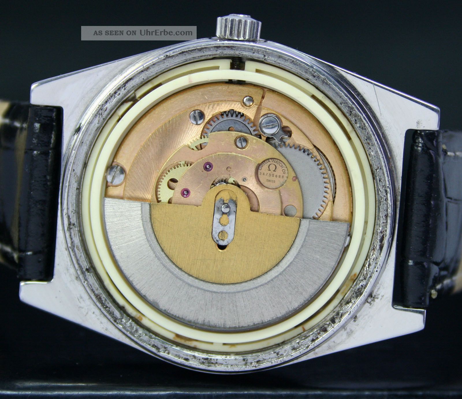 Anno 1972er Vintage Omega Geneve Automatik Datum Stahl Herren Uhr Watch
