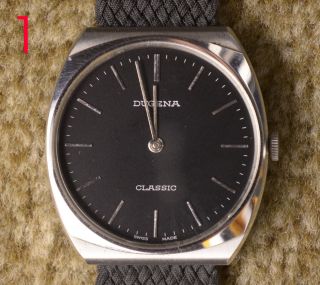 3 ältere (vintage) Dugena Classic Armbanduhren Handaufzug Bild