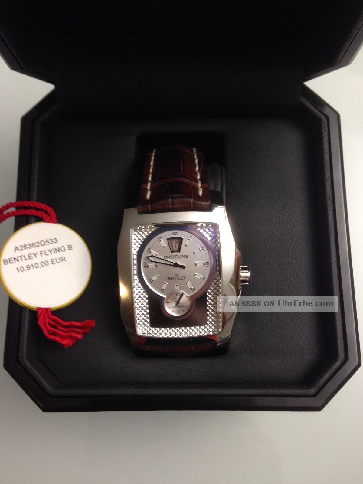 Breitling For Bentley Flying B Automatik Wie Uvp10910 Springende Stunde Armbanduhren Bild