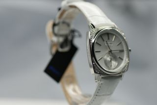 Joop Damenarmbanduhr Jp100342/04 Retro Weiß Luxus Uhr Lederarmband Edel Bild