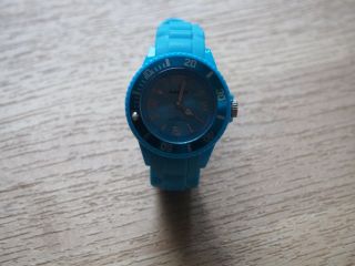 Damen Uhr,  Armbanduhr,  Blau - Neuwertig Bild