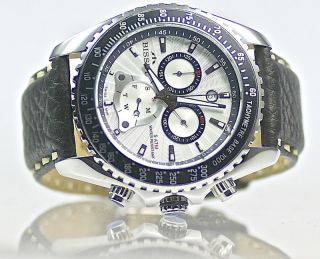 Bisset Chrono Bs25c06 Brassus Sport Swiss Made Herrenuhr Armbanduhr Bild