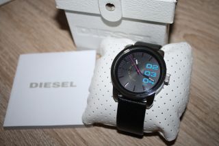 Diesel Dz1514 Edelstahl Armbanduhr Uhr Für Herren Lederband Bild