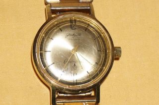GlashÜtte Chronometer 17 Rubis Herrenuhr - Handaufzug - Seltenes Sammlerstück Bild