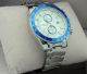Armbanduhr Herren Fashion Edelstahl Blau Luxus Sport Armbanduhren Bild 1