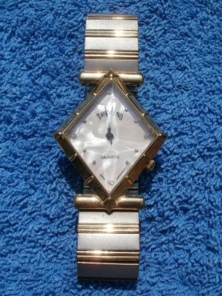 Neue Armbanduhr,  Rosanes Perlmutt Ziffernblatt/silber/ Goldenes Armband,  Quartz Bild
