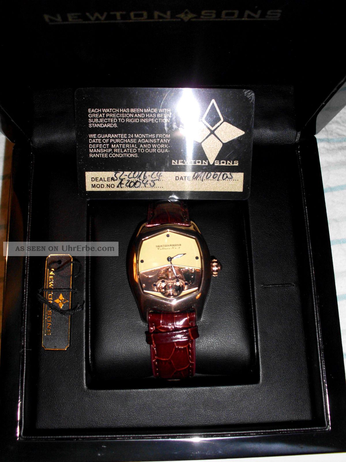 Newton Sons Armbanduhr Armbanduhren Bild