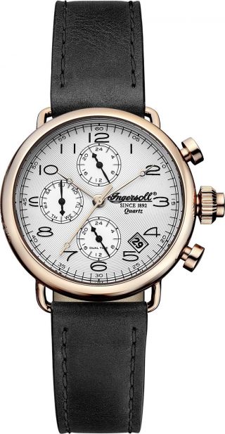 Ingersoll - Chesterfield - Inq008slrs Sehr Schöne Armbanduhr Mit Quartzwerk Bild