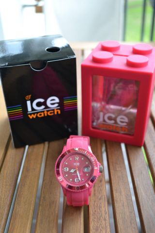 Ice - Watch Unisex Armbanduhr - Ice Winter Honey Pink - Sili Ice Watch Uhr Bild