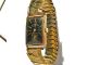 Goldener Chronometre Election Mit Goldenem Elastfixoband Bd.  585 Gold Punziert Armbanduhren Bild 4
