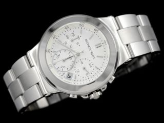 Michael Kors Uhr Mk5221 Damenuhr Parker Silber Chrono Datum Uhr 250€ Ovp Bild