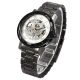 Sewor Herren Schwarz Handaufzug Mechanische Uhr Metall Armband Uhr 4 Farben Armbanduhren Bild 10