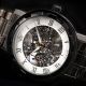 Sewor Herren Schwarz Handaufzug Mechanische Uhr Metall Armband Uhr 4 Farben Armbanduhren Bild 8