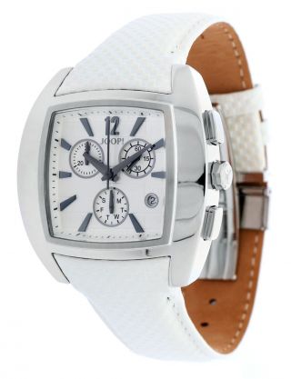 Joop Herren Armbanduhr Icon Chrono Weiß Jp100511f04 Bild