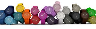O Clock Tone On Tone Armbanduhr Uhr Silikon Gummi Farben Fullspot Italien Bild