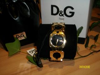 D&g Dolce&gabbana Croisette Dw0401 Gold Damen Uhr Armbanduhr Me Ovp Bild