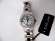 Excellanc Exclusiv Damen Uhr Perlmuttoptik Zifferblatt Kristall 25mm White Pearl Armbanduhren Bild 4