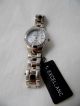 Excellanc Exclusiv Damen Uhr Perlmuttoptik Zifferblatt Kristall 25mm White Pearl Armbanduhren Bild 8