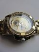 Dyrberg Kern Uhr Gold Mit Swarowski - Kristallen Top - Armbanduhren Bild 3